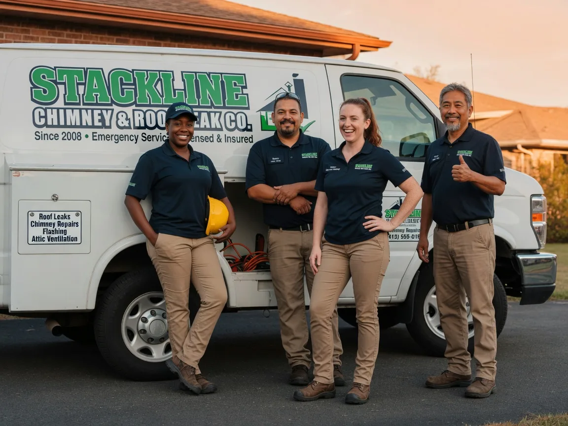 Chimney flashing repair company in Chloride, AZ